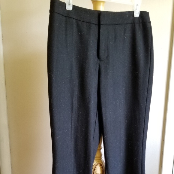 Wool pants ,black wide leg - Picture 1 of 2